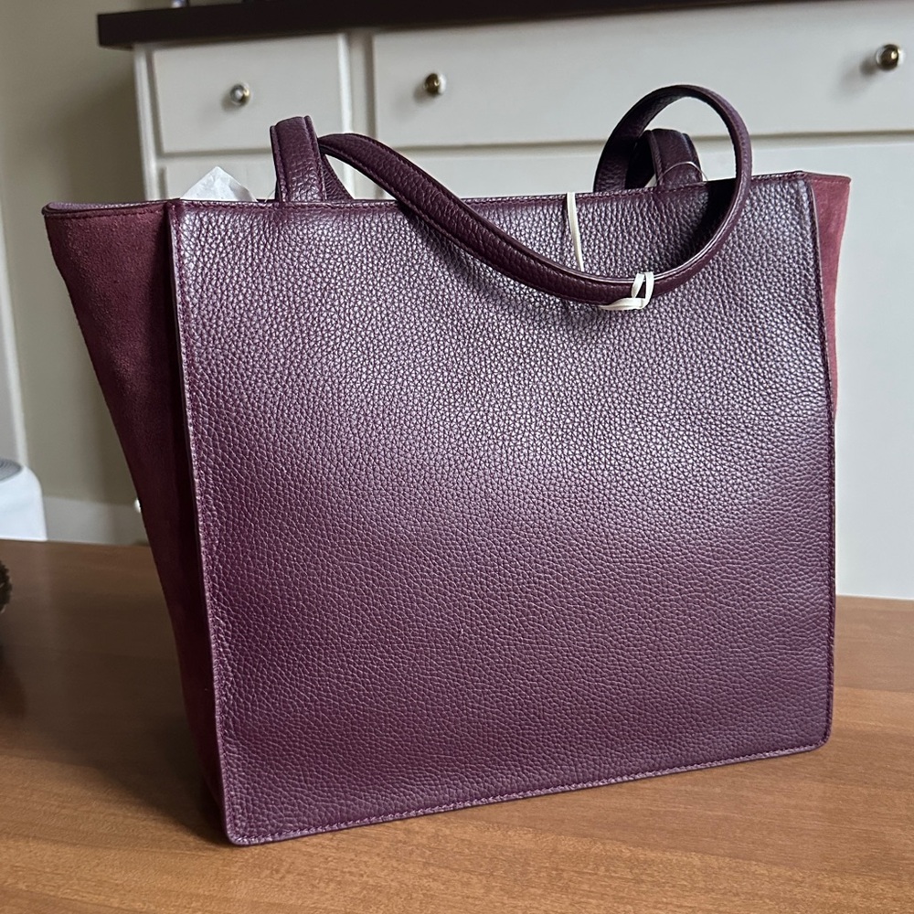Kate Spade “Kassandra” Sequoia Avenue Satchel – Deep Plum (513) - Picture 8 of 9